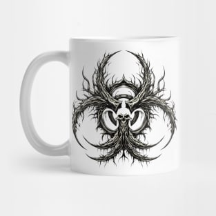 Sinister Biohazard Symbol Mug